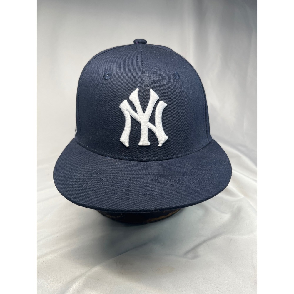 Melonwear New York Yankees Snapback Hat Navy Blue CSEA Embroidered Flat Brim Cap